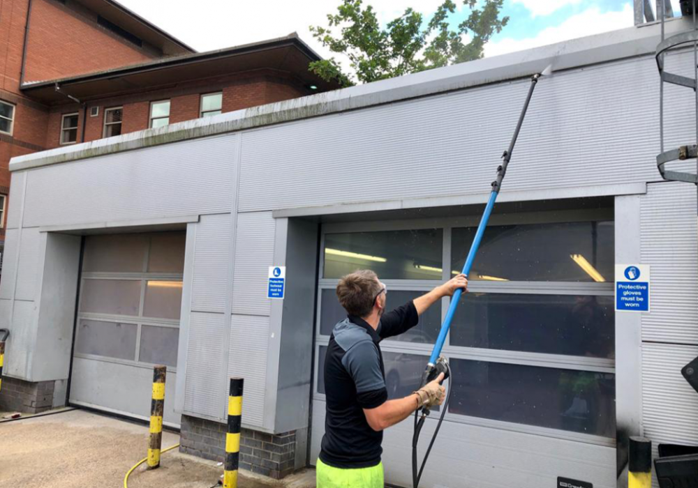 commercial cladding cleaners services